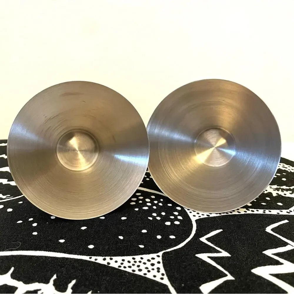 Absolut Vodka Green Metal Stainless Steel Soft Touch Stemless Martini Glass Set